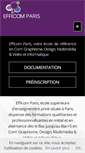 Mobile Screenshot of efficom.fr